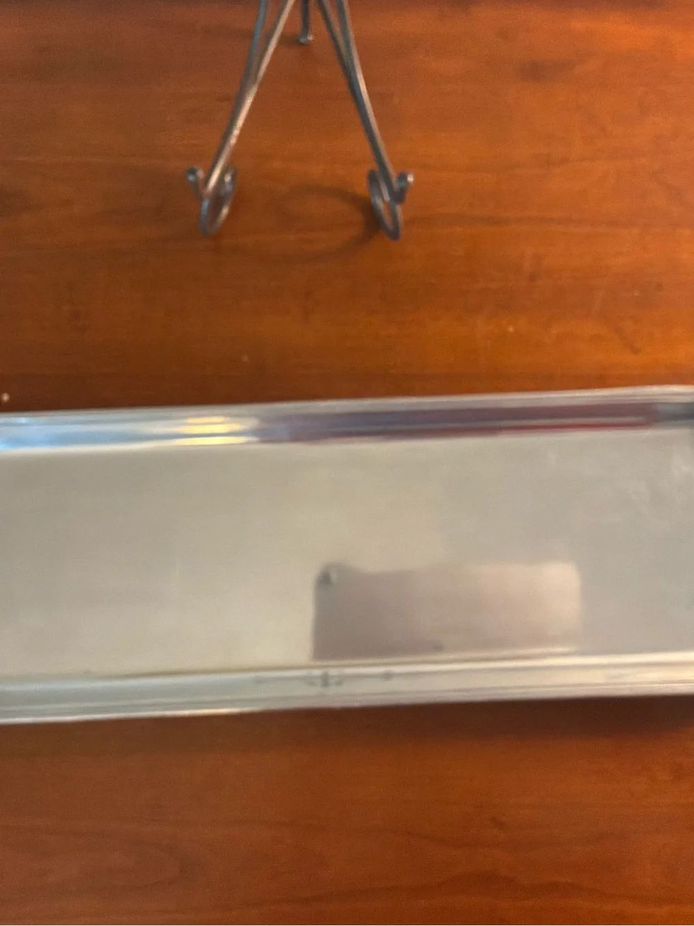 Vintage Wilton Armetale “Juan Vela” Rectangular pewter Metal Vanity Tray